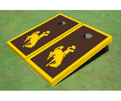 All American Tailgate NCAA Manufactured Wood Cornhole Set