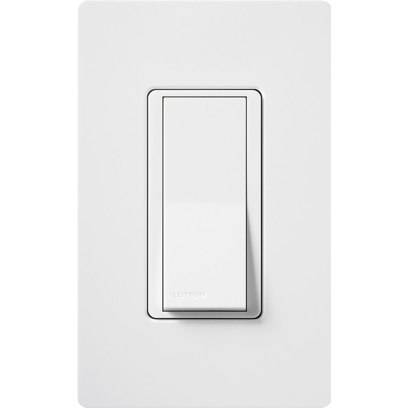 Interrupteur à usage général 4 voies Lutron Claro CA-3PS-AL, 15A, 120 / 277v, amande