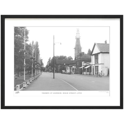 Thorpe St Andrew, High Street C1955 by Francis Frith - Single Picture Frame Print