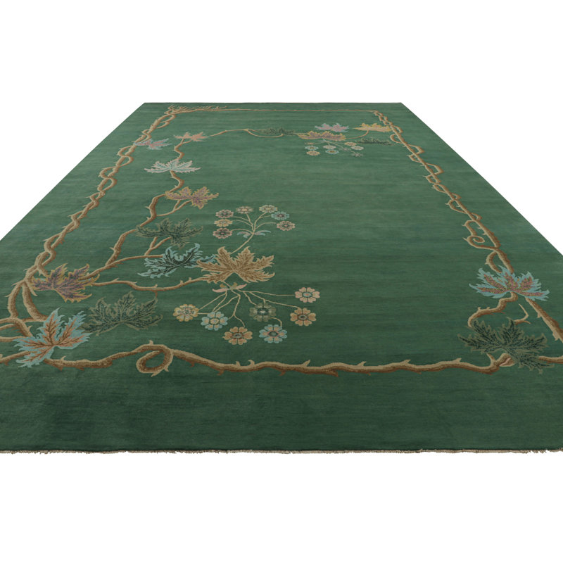 One-of-a-Kind 11'9x18'4 Hand Knotted Area Rug