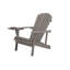 Chaise Adirondack en bois massif avec repose-pieds Artiana-843648402