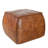 Elliona Square Top-Grain Leather Ottoman-1223669392