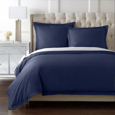 Yalda Egyptian Certified Cotton Modern 3 Piece Duvet Cover Set
