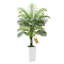 Palmier artificiel artificiel avec plante blanche Areca-1673857828