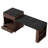 78.8" Rolling Kitchen Island With 3-Stage Extendable Dining Table-1906777841