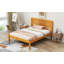Cadre de lit moderne pour chambre à coucher, chambre d'amis, lit plateforme 1Pc avec tête de lit