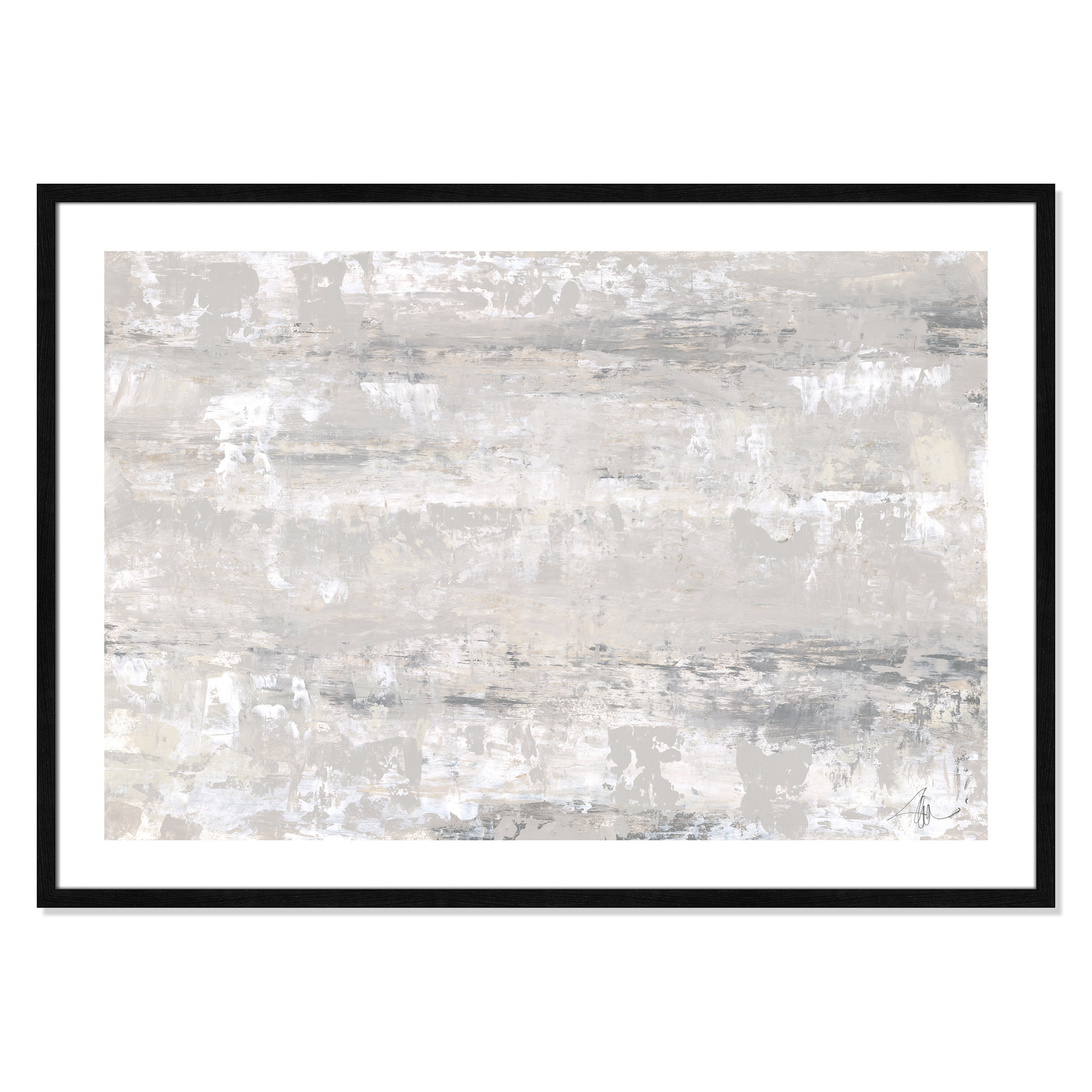 Desert Winds by Filippo Ioco - Print, Black Wood Framed Paper, 29.5" H x 41.5" W x 0.75" D