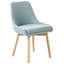 Set of 2 Dining Chairs MELFORT II Fabric -1008705827