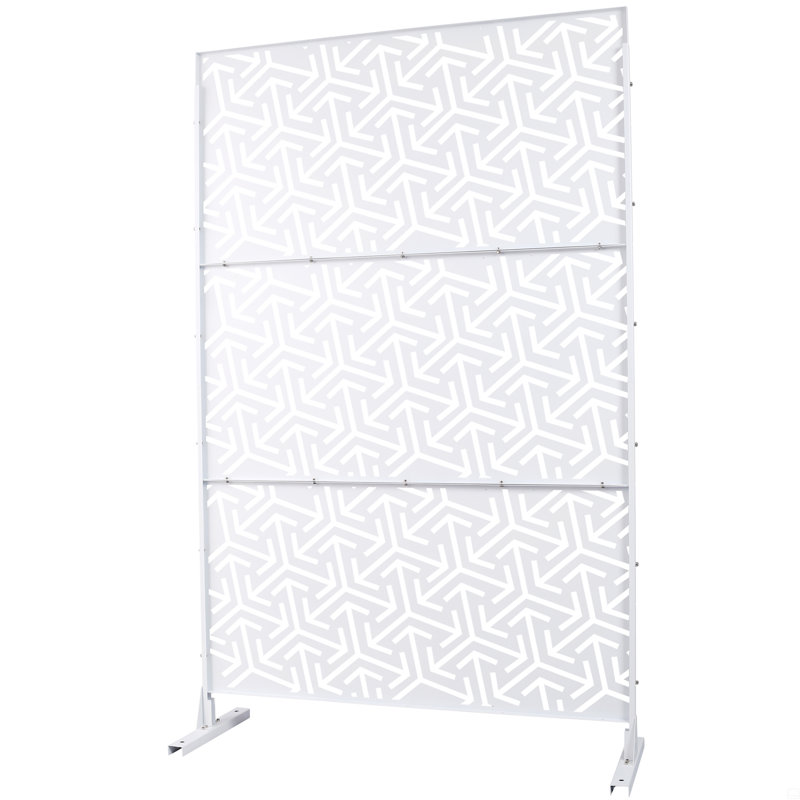 Outdoor & Indoor Privacy Screen, White