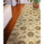 Hand-Knotted High-Quality Ivory and Ivory Runner