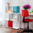 Compact Storage Engineered Wood Minimalist Bookshelf For Small Spaces