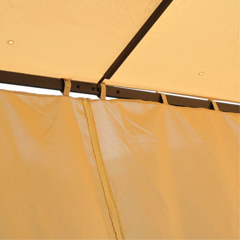 118.32 " W Beach Umbrella with Crank Lift