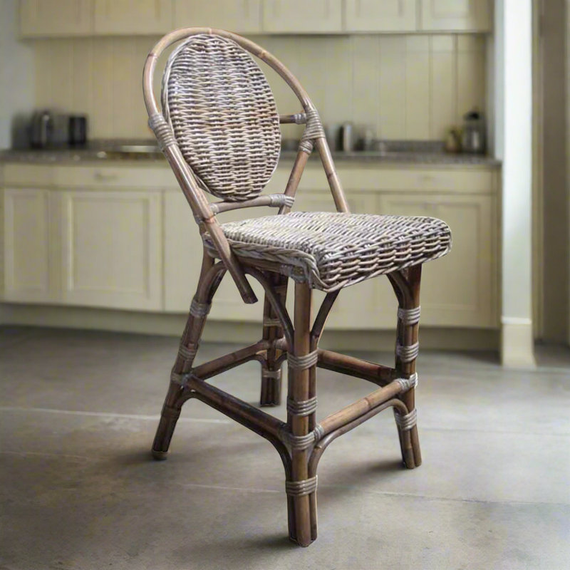Coreyona Upholstered Counter Stool