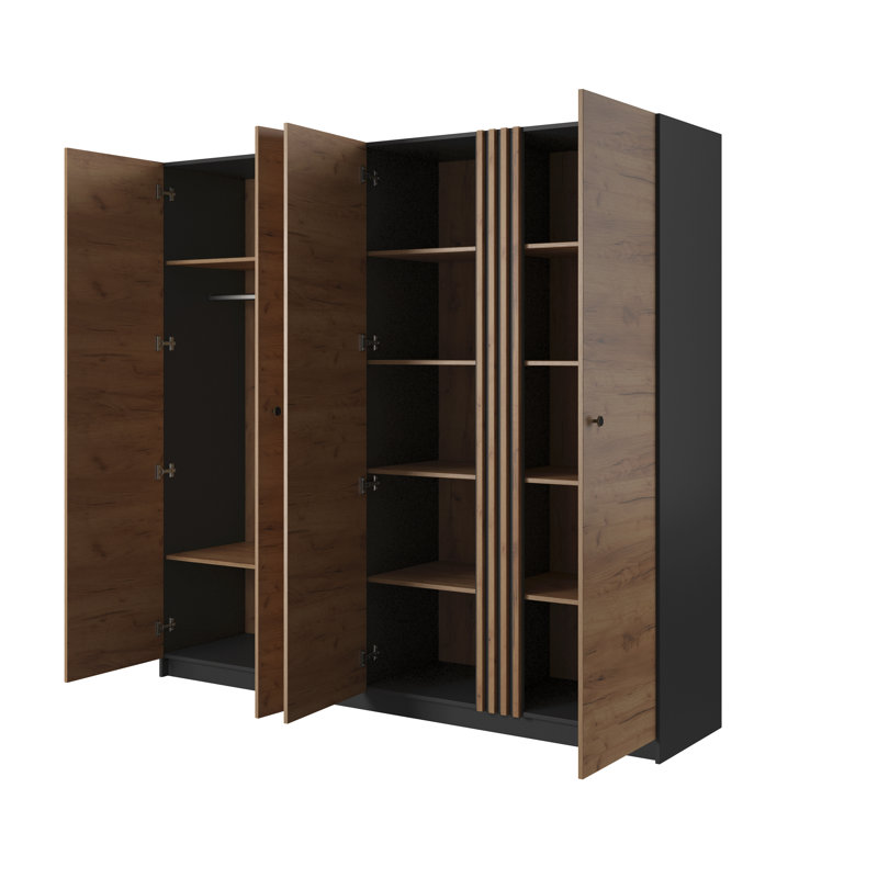 4 Door Manufactured Wood Wardrobe