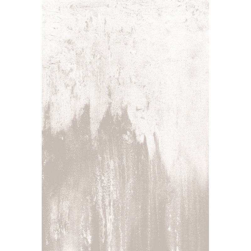 Navy Grit on White 2 1 Piece Wrapped Canvas Painting, 46cm H x 30cm W x 3.8cm D