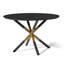 Doucoure Round Solid Wood Base Dining Table