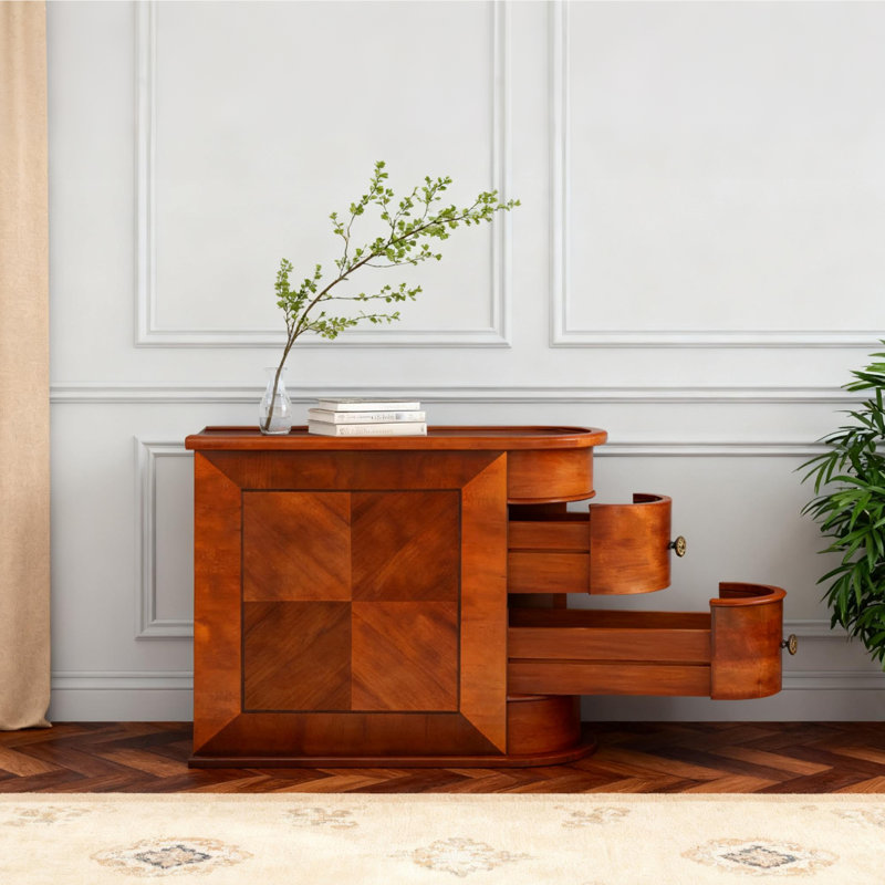 Table d'appoint 10,8 po avec 2 tiroirs