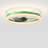 Frauly 19.7 Inch Led Enclosed Low Profile Ceiling Fan With Light-1222760576-1215559985