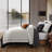 Bebejan Geometric Black & White 100% Cotton Sateen 5 Piece Comforter Set-101229722