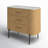 Carmela White Marble & Mango 3 Drawer Dresser