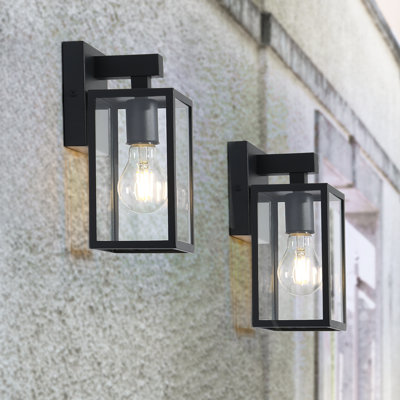 Minimalist Modern Outdoor Wall Light (Set Of 2)