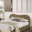 Magnifique cadre de lit pour chambre à coucher capitonné avec velours brun-833908924-833908925