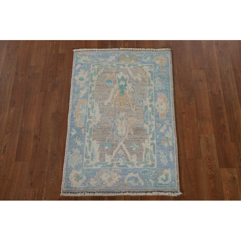 Tapis teint à la main Oushak