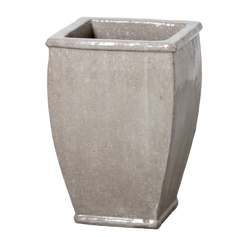 Pot de fleurs en céramique Dittmar, H 20 po x l 13 po x P 13 po