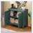 Sideboard Cabinet with Carved Roman Column Legs