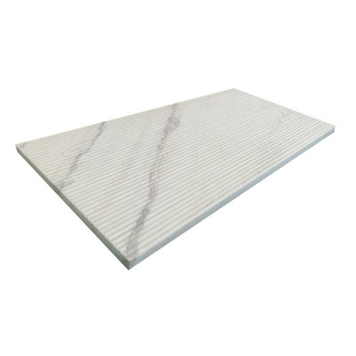 Marbre naturel 12 * 24, pour plancher et mur, carreau de marbre poli, pierre naturelle, marbre véritable, marbre véritable, 1 boîte de 4 pièces