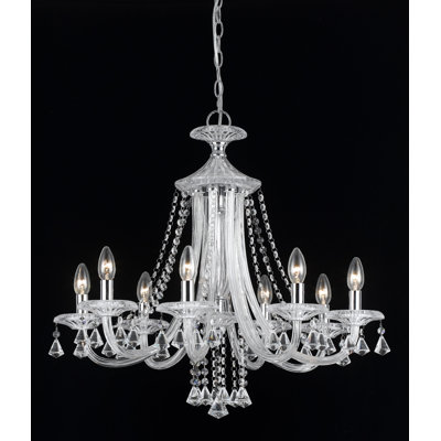 8 - Light Candle Style Chandelier