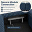 Canapé modulaire surdimensionné en L avec repose-pieds Burwell Cloud Couch-133336194