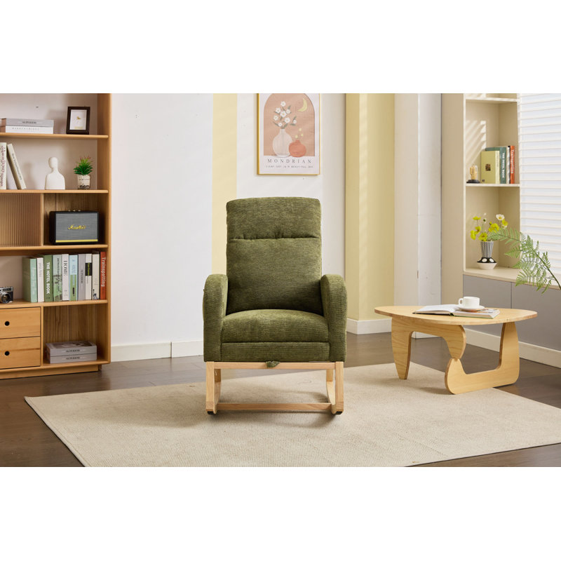 Chaise berçante Accent, Cyan