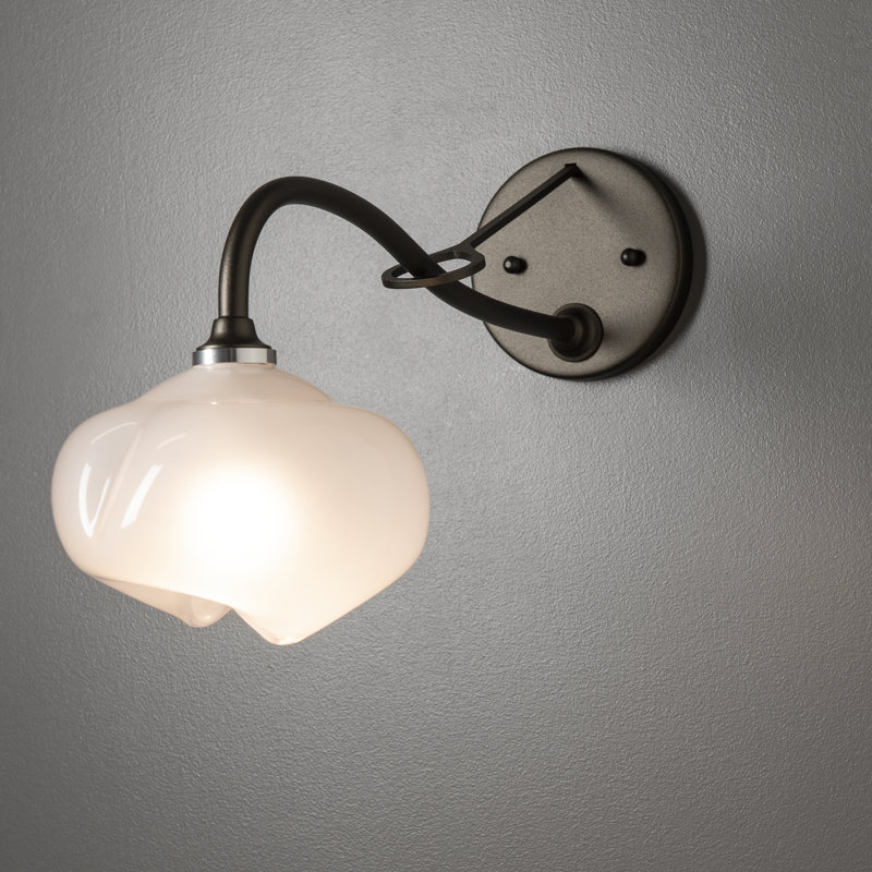 Ume 1 - Light Hardwired Armed Sconce, Oil Rubbed Bronze
