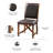 Lancaster Faux Leather Solid Wood Dining Chair