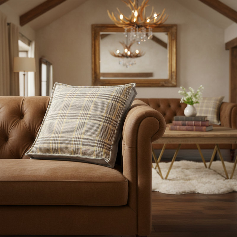 Newport Leeds Square Pillow Cover & Insert, Dove