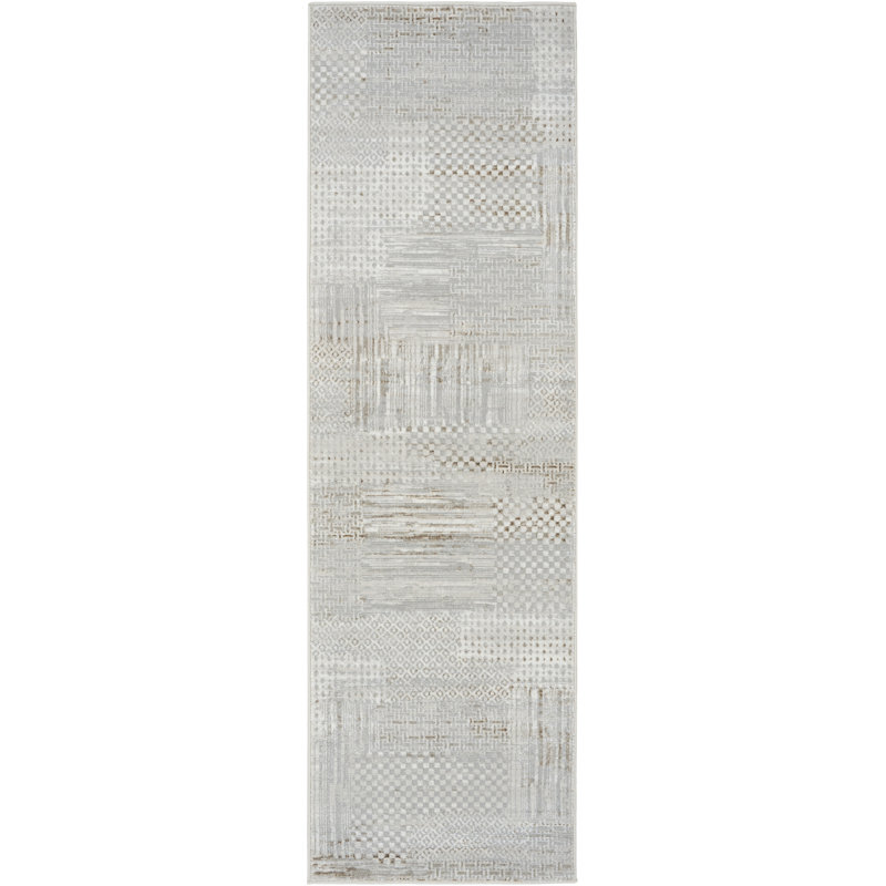 Abstract Area Rug, Rectangle 2'3" x 7'6"