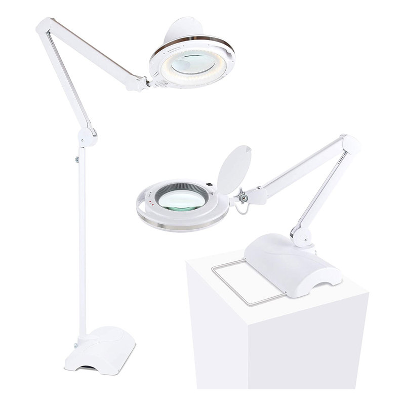 19.69'' LED Task Floor Lamp Set