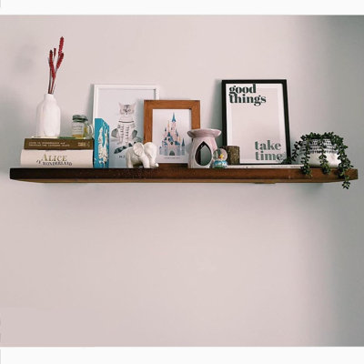 Boehm Pine Solid Wood Bracket Shelf
