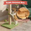 22 Inch Cat Scratching Post Mounting Methods Scratcher Tree Tower Natural Sisal Rope Scratch Post With Stable Base And Hanging Toy Balls For Indoor Cats And Kittens-2105478717-2104593737