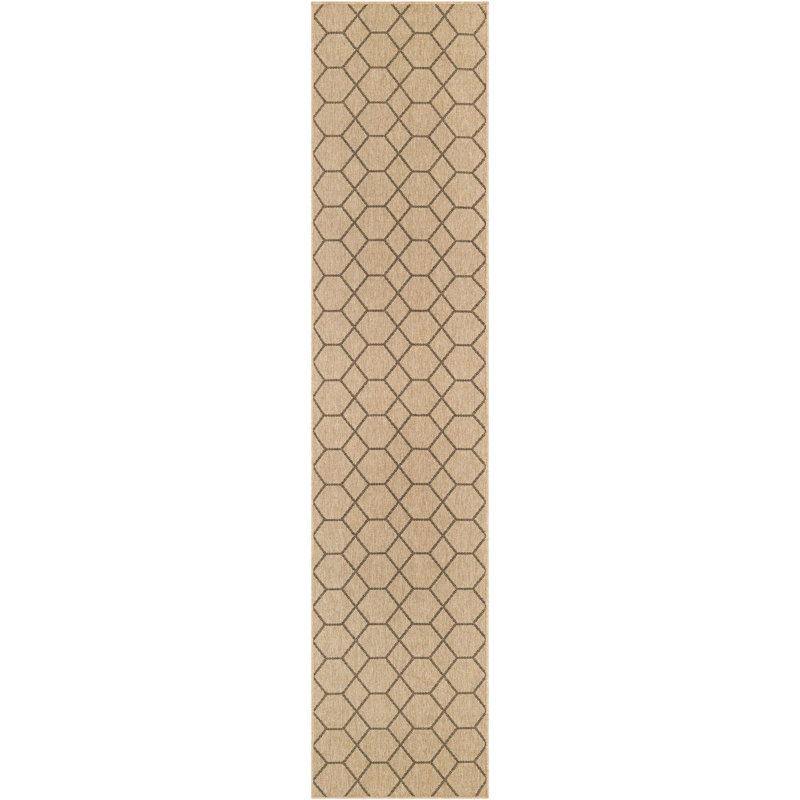 Sheglita Abstract Indoor Rug, Runner 2'9" x 12'
