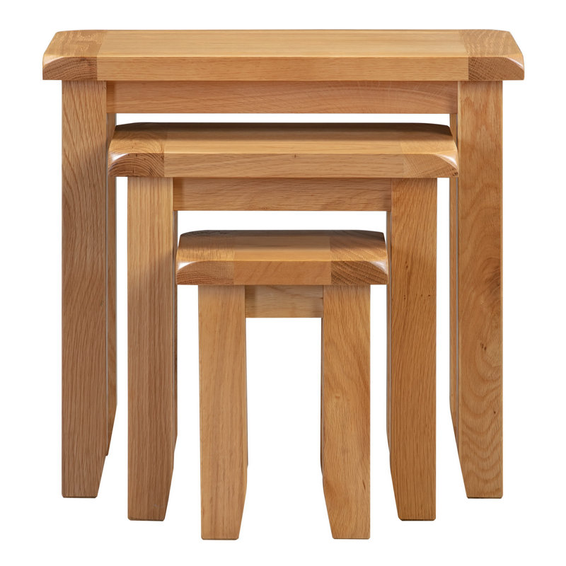 Edenbridge Solid Wood Nesting Tables