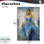 Toile «Blue Flame of Hope», conception de Tina LeCour-856842475