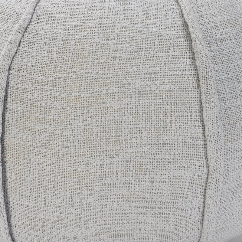 Pouf rond de 18 po de largeur