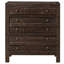 Acres 68.58cm W Solid Wood Bedside Table