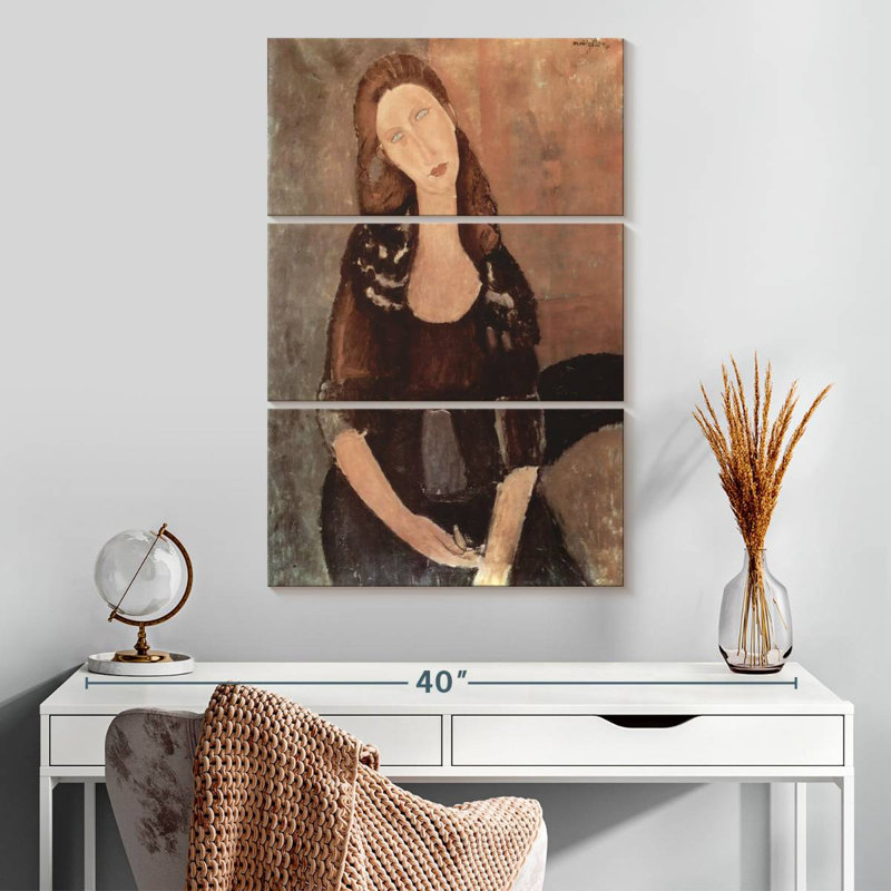 Leisha, portrait de Jeann Hebuterne, H 32 po x l 20 po