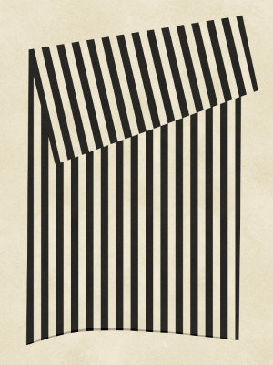 Abstract Striped Design Print, Size, Format, Frame Color