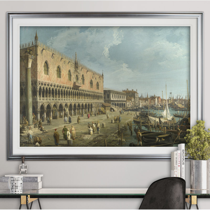 « the doge palace », impression, Argent, H 31 po x l 43 po x P 1,5 po