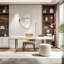 Miroir de décoration murale irrégulier-8558798-8558784