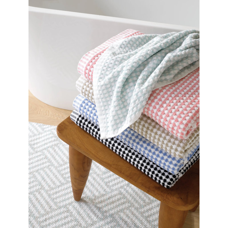 Crisscross Handwoven Indoor/Outdoor Rug, Rectangle 10' x 14', Ocean/White